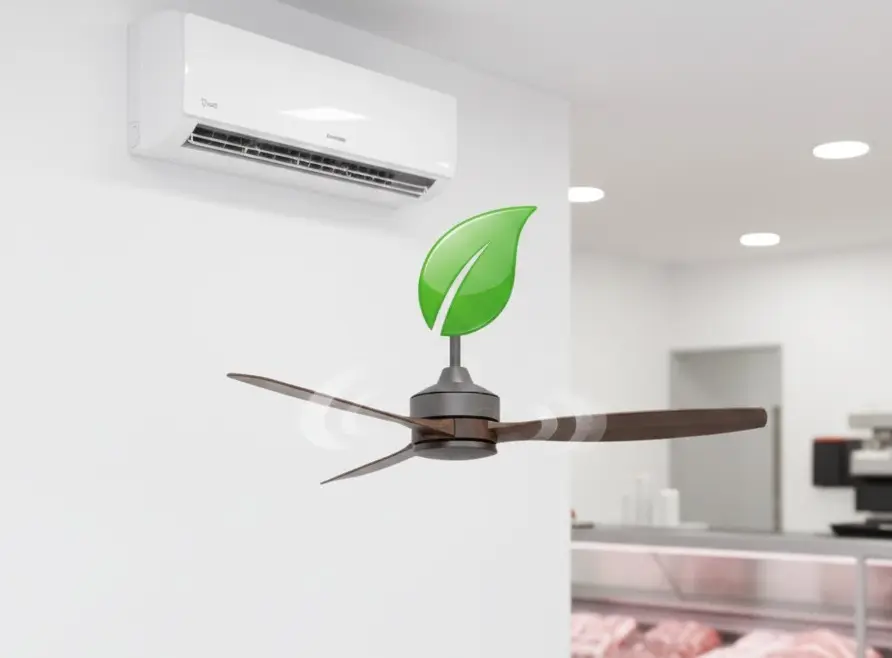 정육점 전기세를 절감해주는 에너지 효율적인 단열 및 냉방 설계