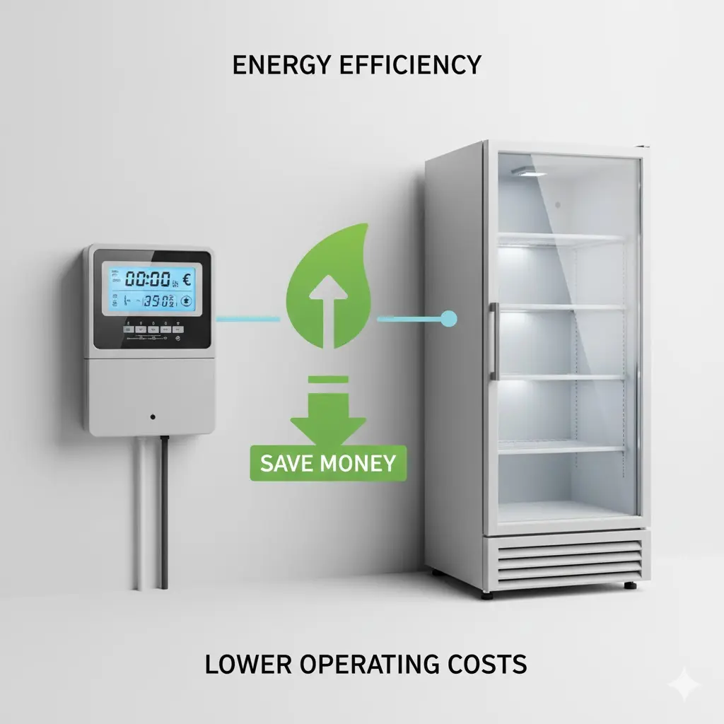 에너지 효율을 높여 매달 나가는 전기세를 절약하는 개념 이미지