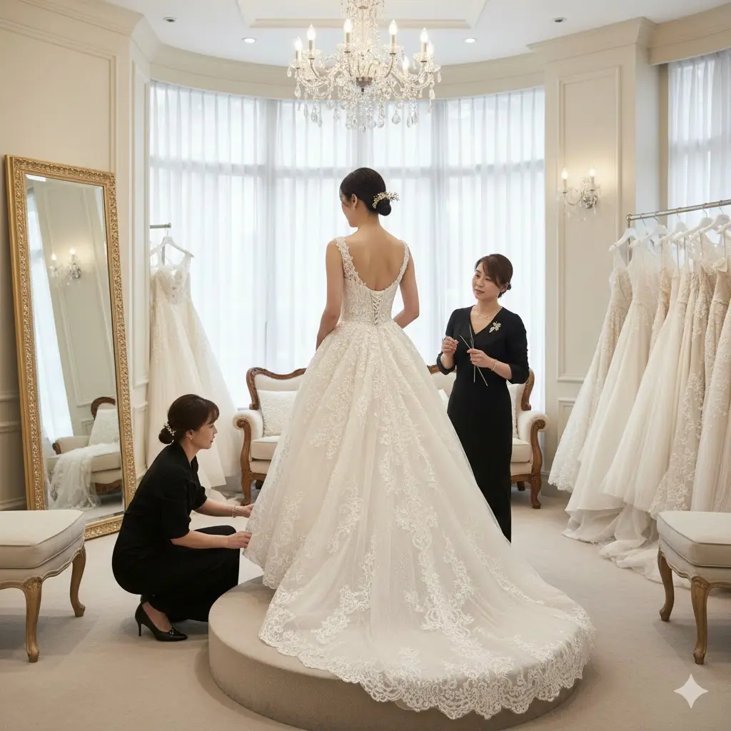 드레스 피팅 팁 | 처음 가는 신부를  위한 실전 가이드
