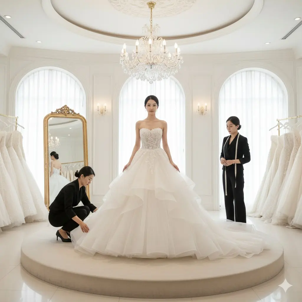 드레스 피팅 팁 | 처음 가는 신부를  위한 실전 가이드