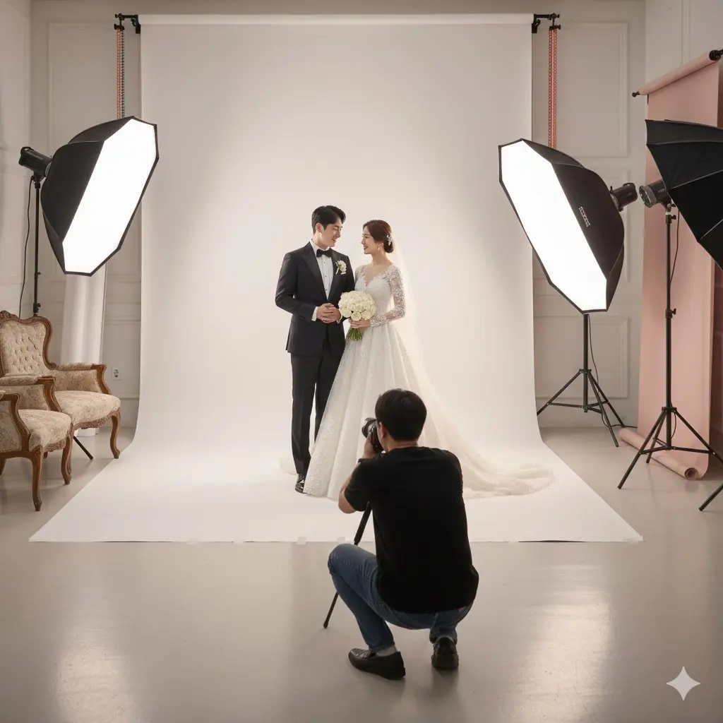 스드메 평균 비용 | 스튜디오·드레스·메이크업 비용 구조부터 추가금 줄이는 법까지