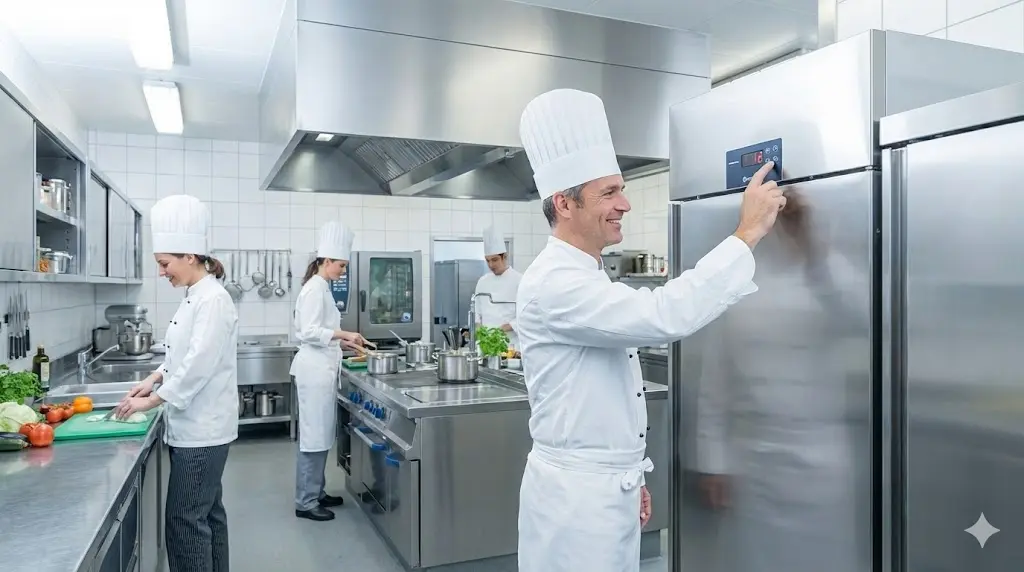 업소용냉장고팬모터 꼼꼼한 관리 덕분에 장기간 안정적으로 운영되는 매장 냉장고