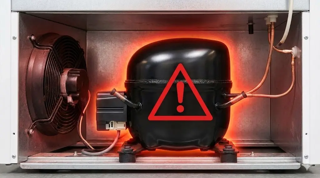 업소용냉장고팬소음 방치했을 때 발생할 수 있는 모터 과열과 냉각 시스템의 심각한 고장