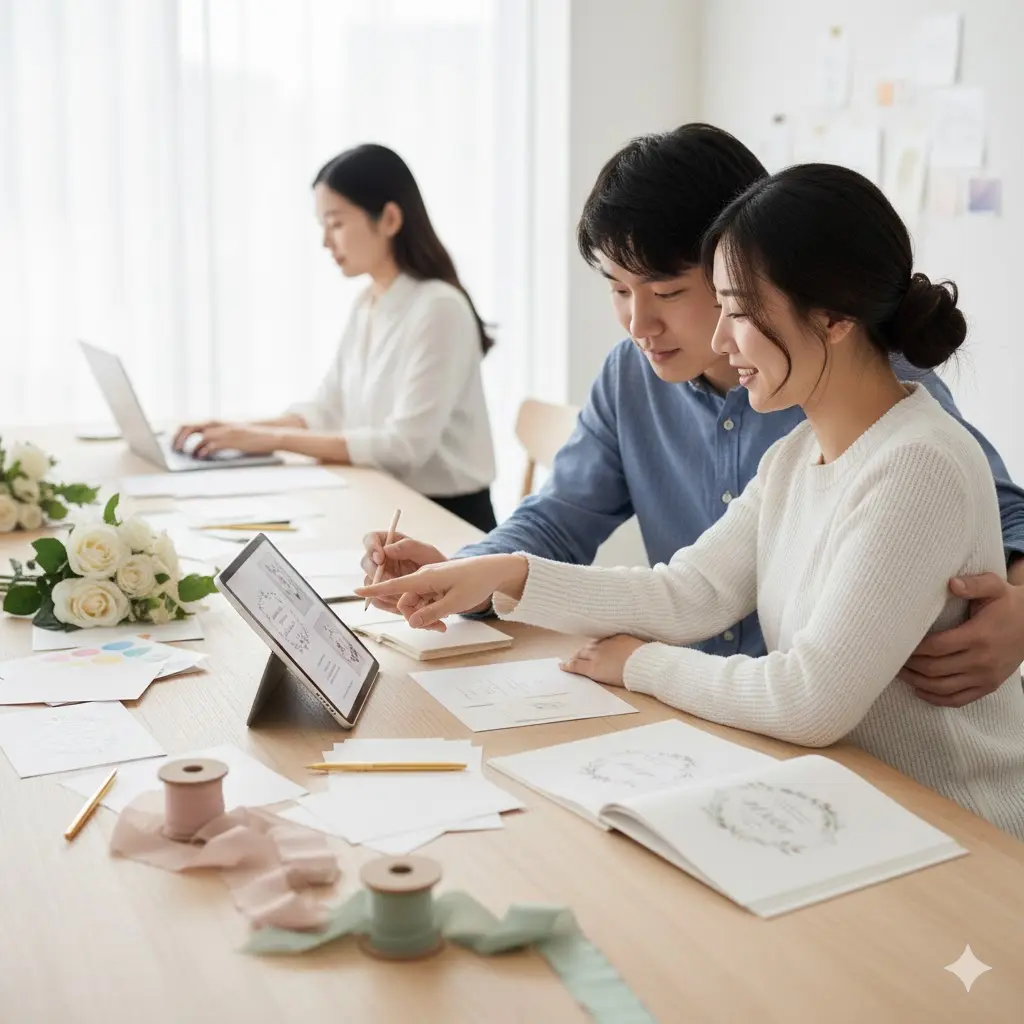 청첩장 언제 주문해야 할까? | 결혼식 몇 주 전에 준비하는 게 좋을까