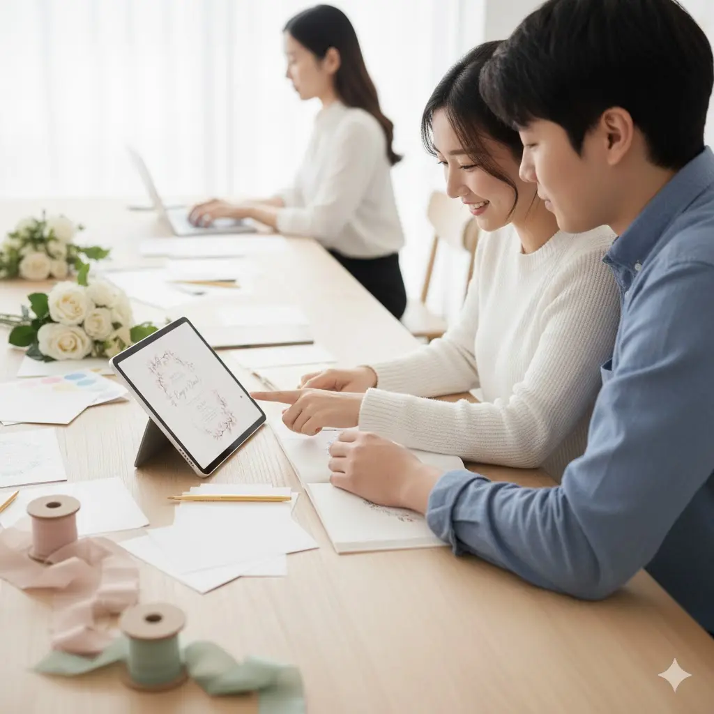 청첩장 언제 주문해야 할까? | 결혼식 몇 주 전에 준비하는 게 좋을까