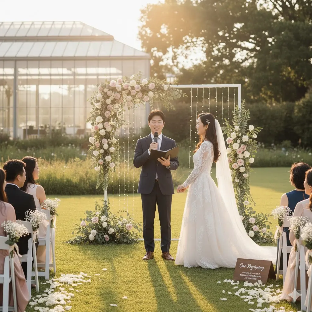 결혼식 사회자 구하기 | 지인·전문 사회자 선택 가이드 (비용·섭외·체크리스트)
