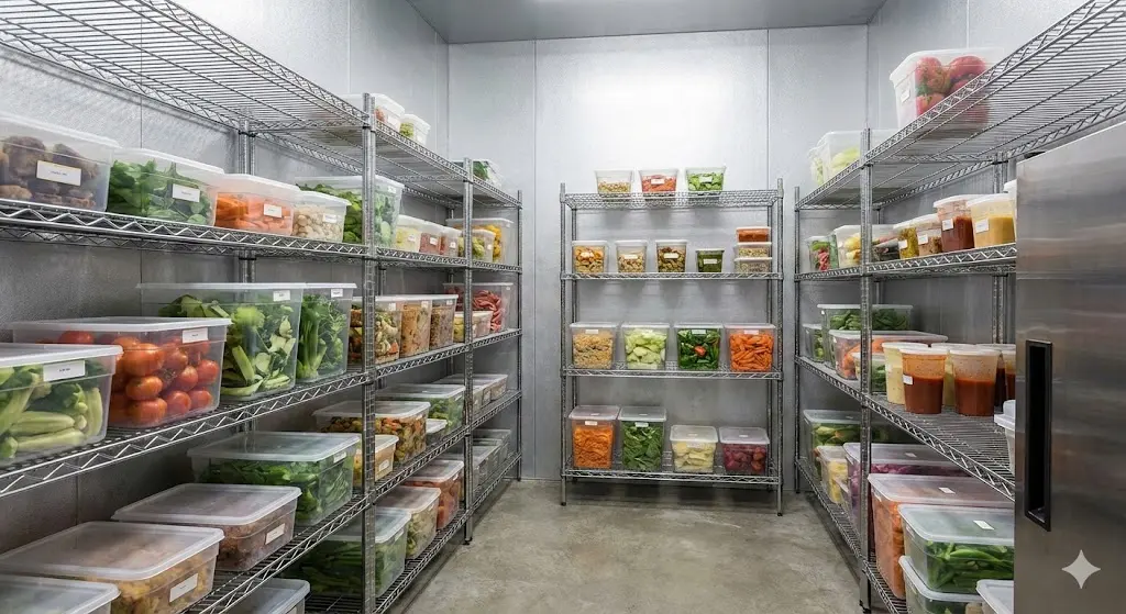 업소용 냉장고 4도어