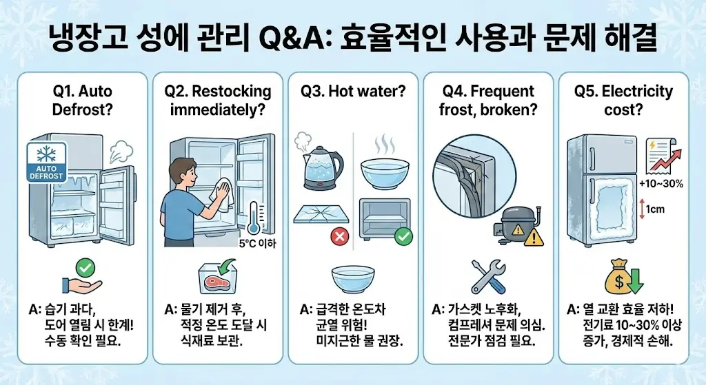 냉장고성에관리