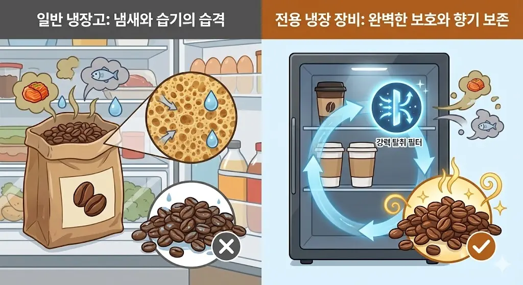 원두냉장보관