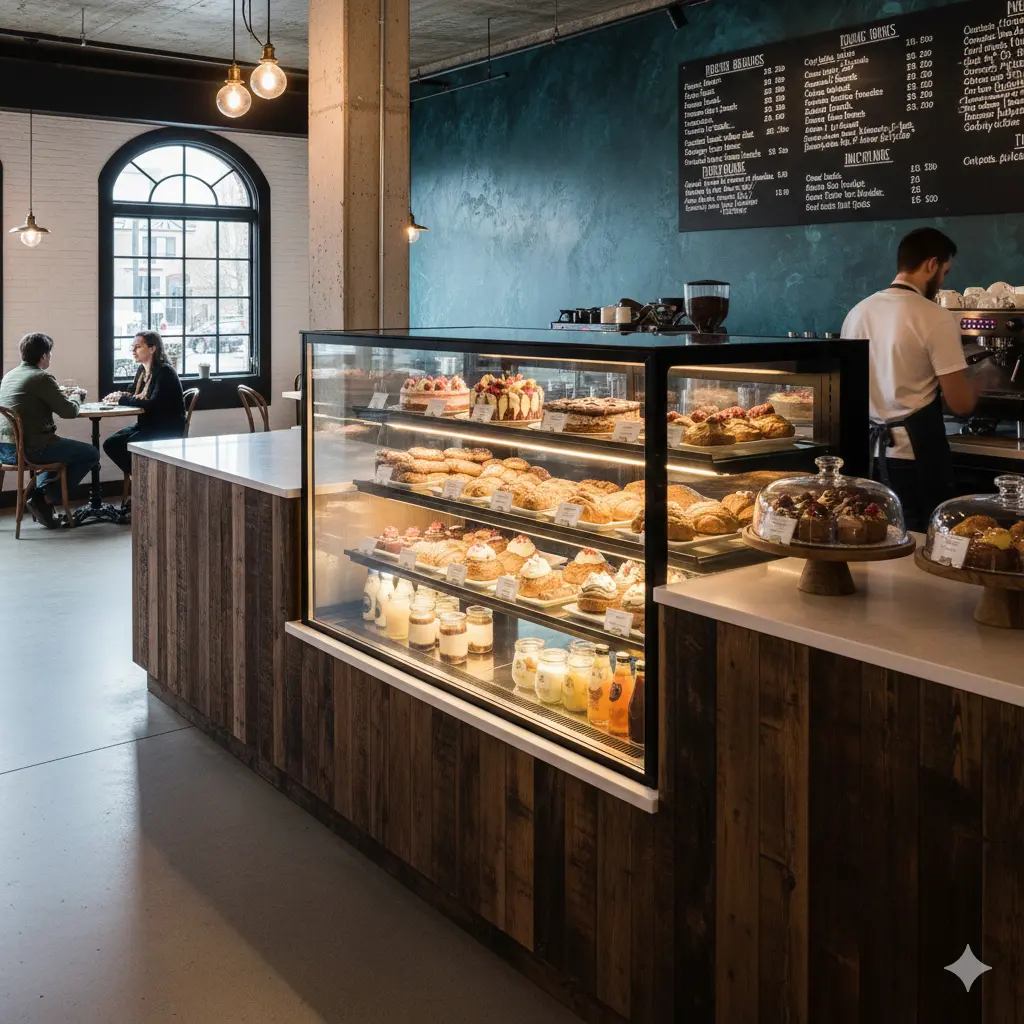 베이커리 냉장고