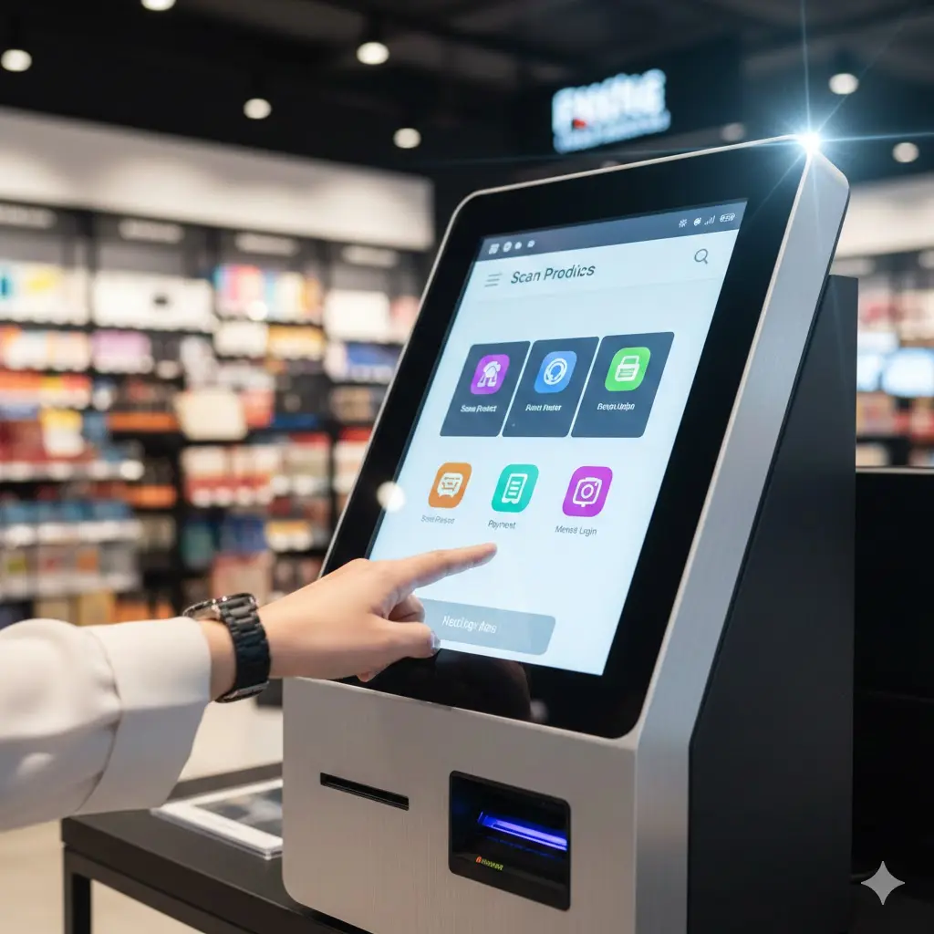 무인매장 운영의 핵심인 셀프 결제 키오스크 시스템