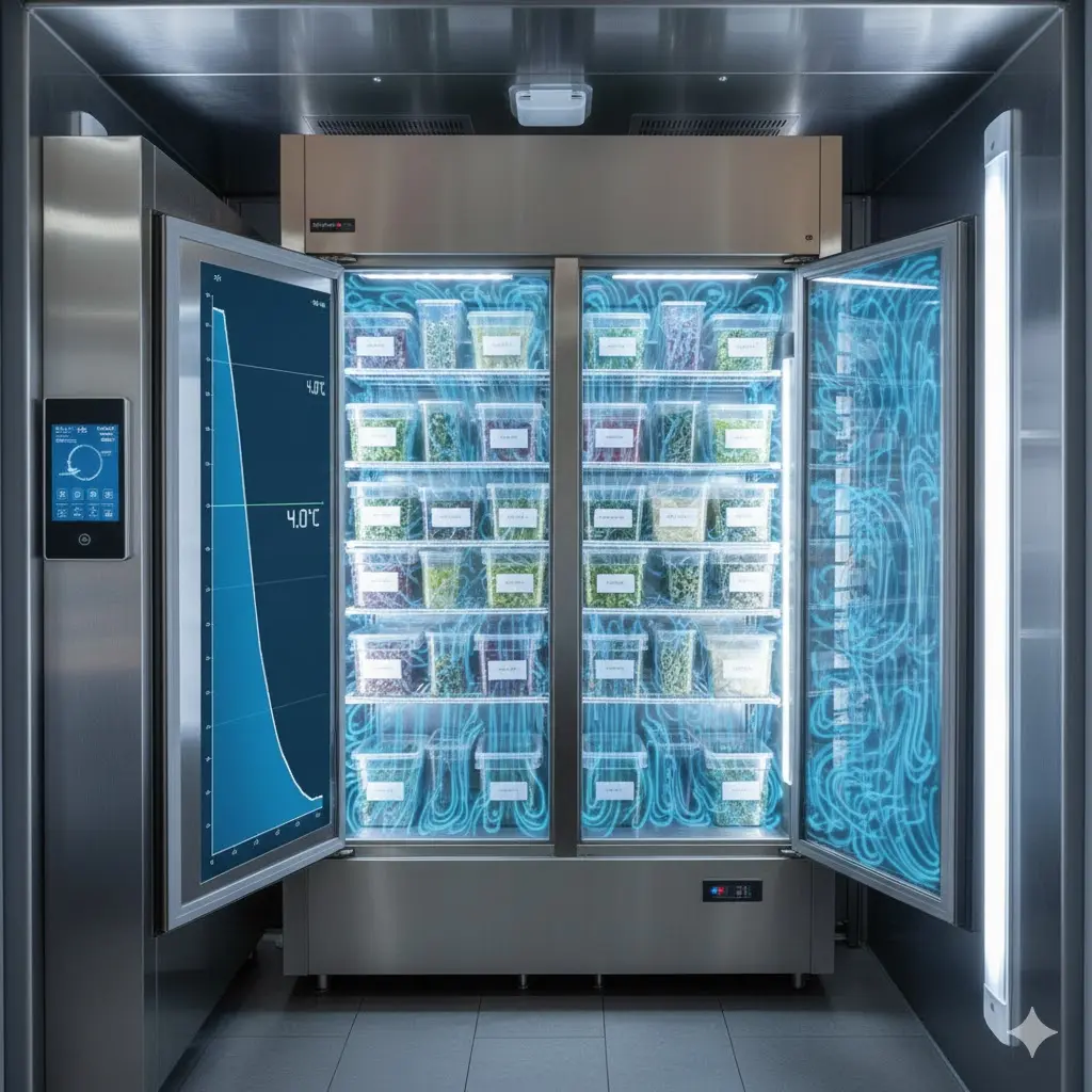 식당용냉장고