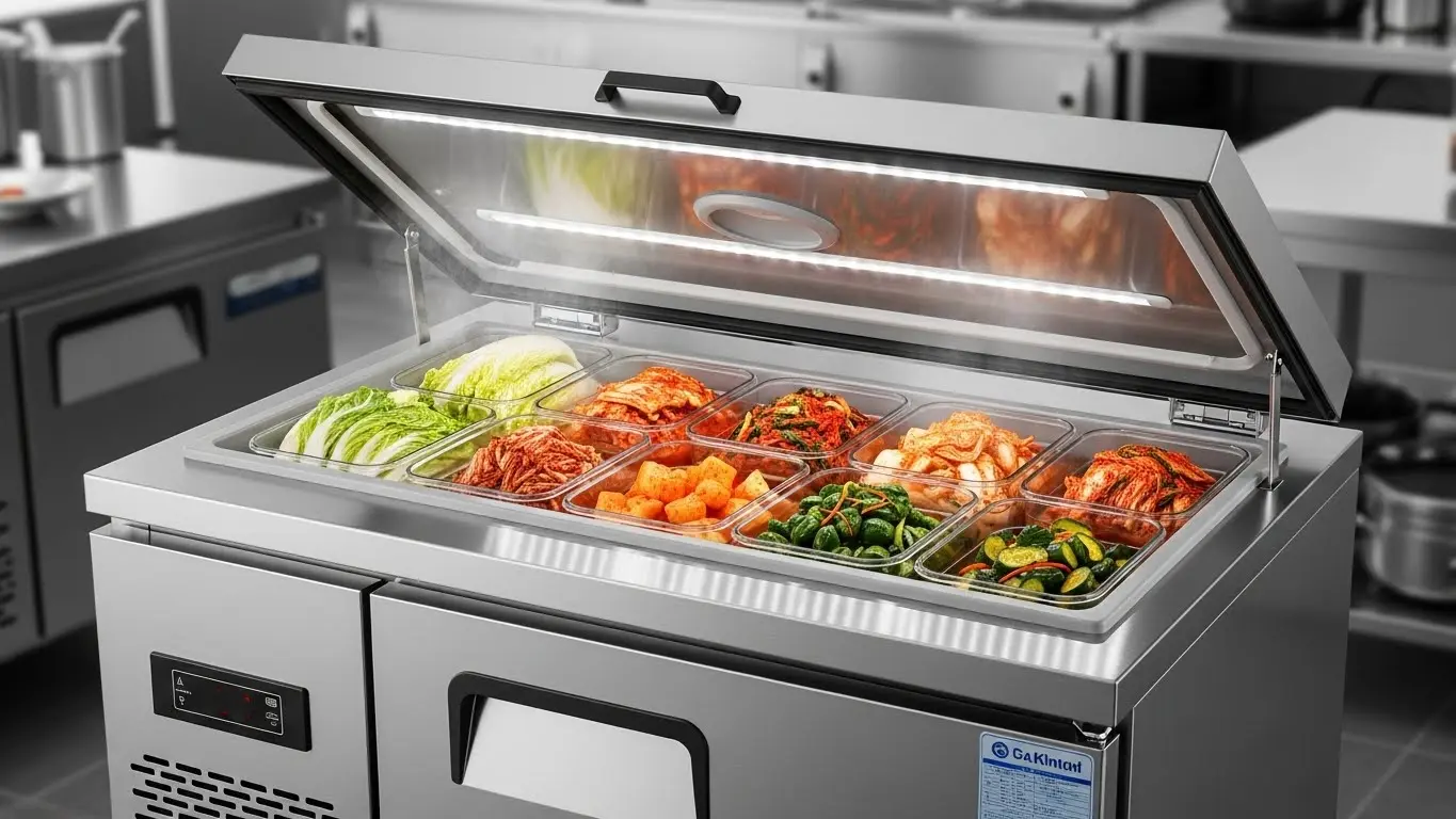 업소용 김치 냉장고 뚜껑형