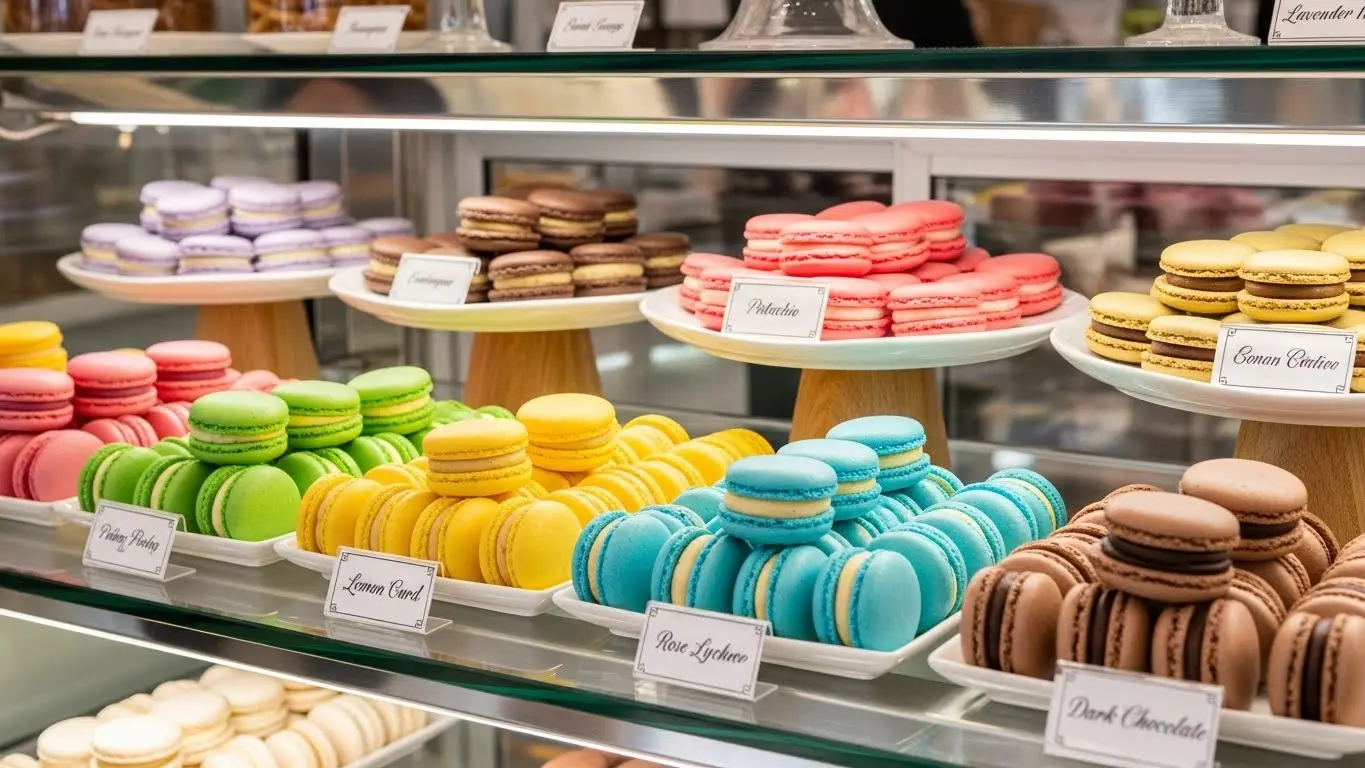 마카롱 쇼케이스 