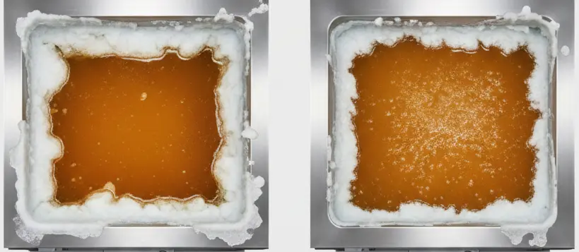 영업용 육수 냉장고 성에