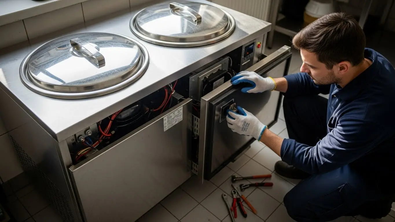 영업용 육수 냉장고 AS