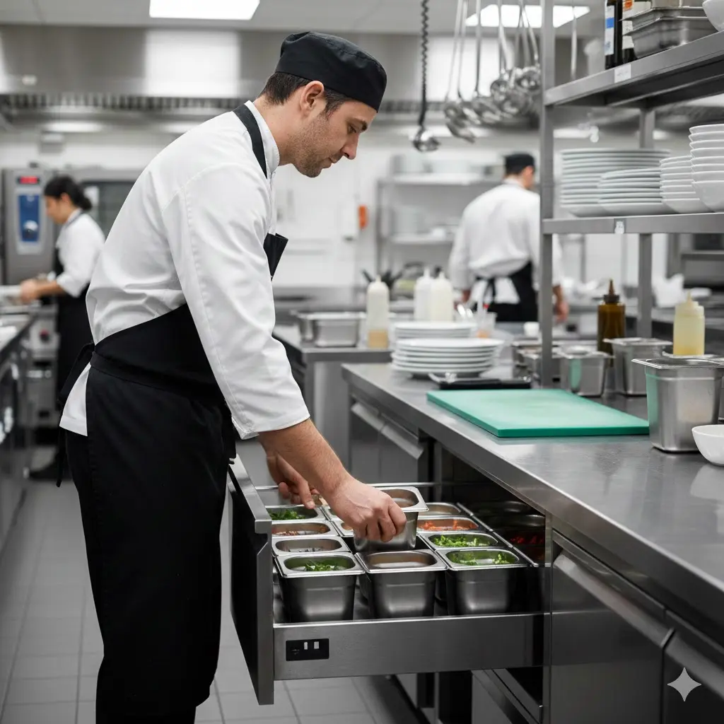 업소용 서랍 냉장고