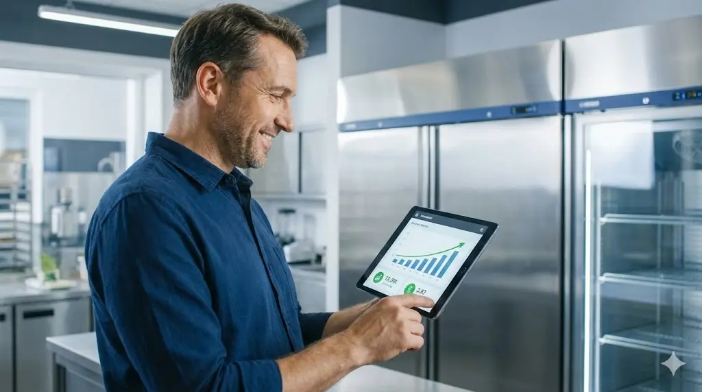 인버터콤프레샤 도입으로 성공적인 비즈니스 성과를 확인하는 만족스러운 사업주