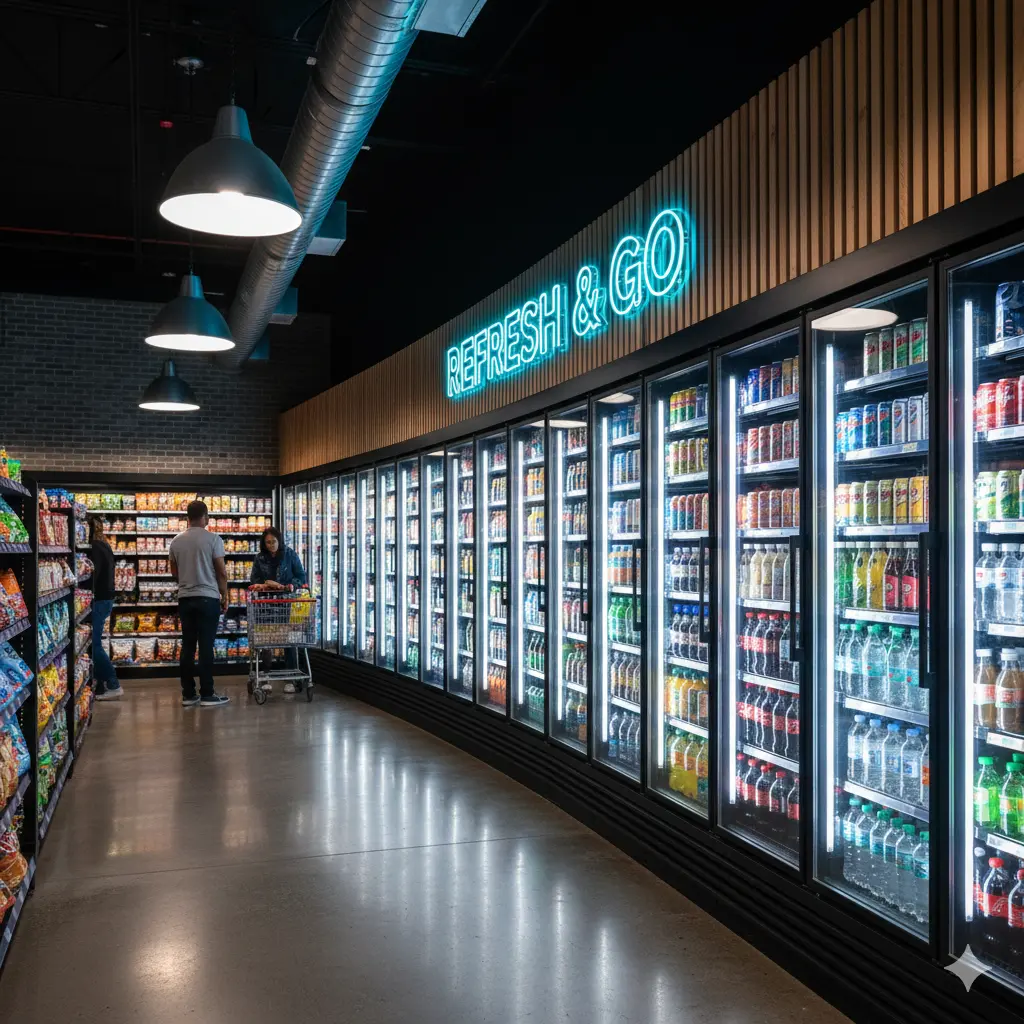 음료수 쇼케이스