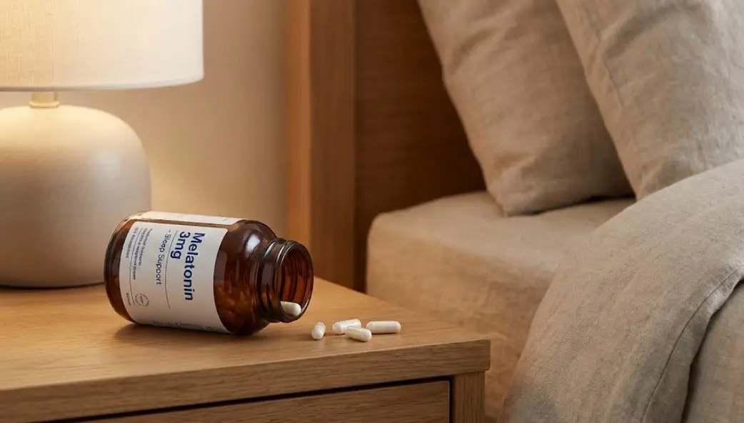 불면증 치료제 멜라토닌 이미지