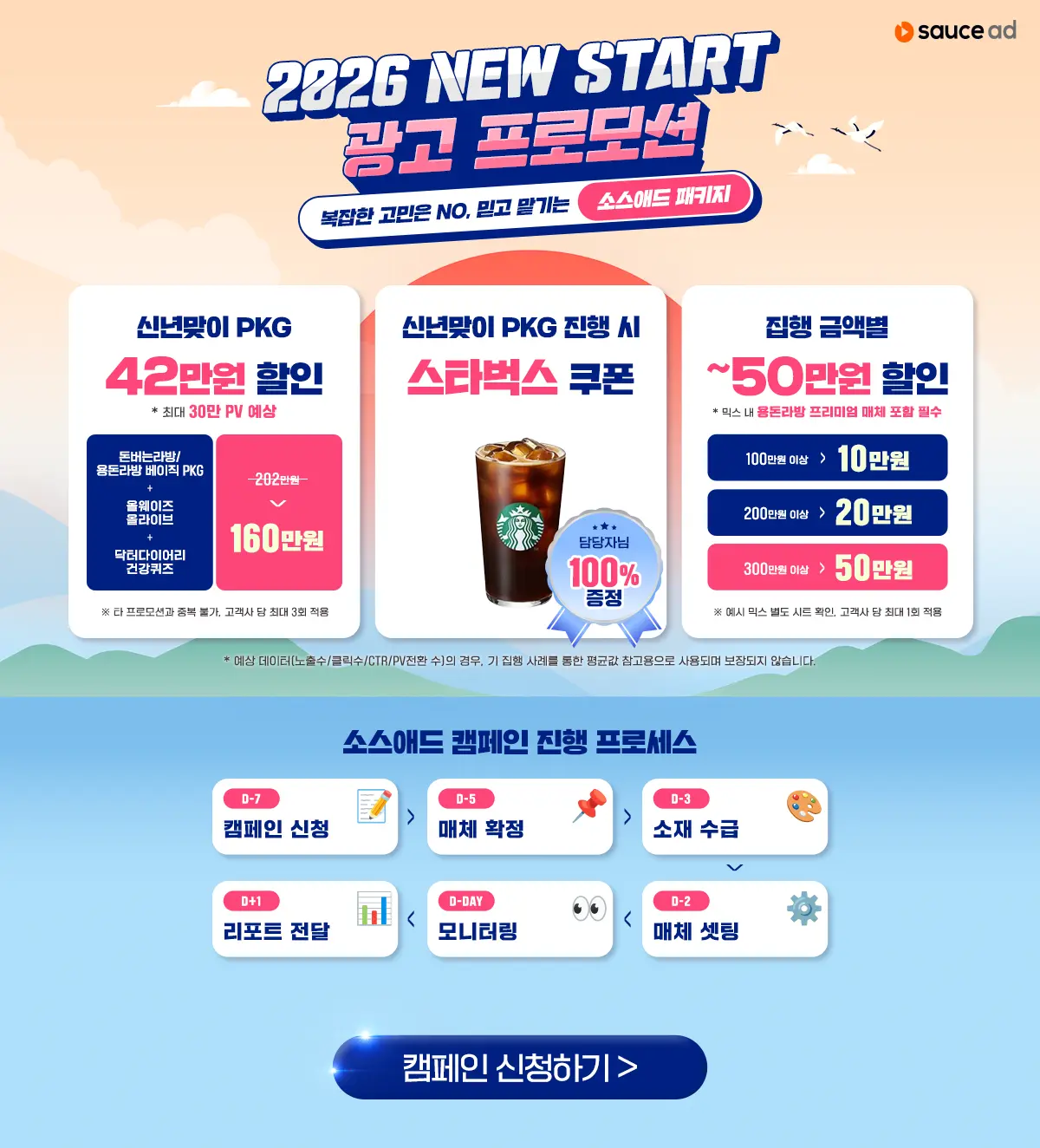 소스애드 2026 신년맞이 광고 PKG