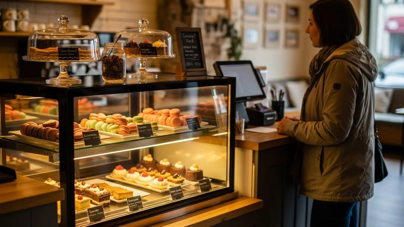 카운터탑 쇼케이스