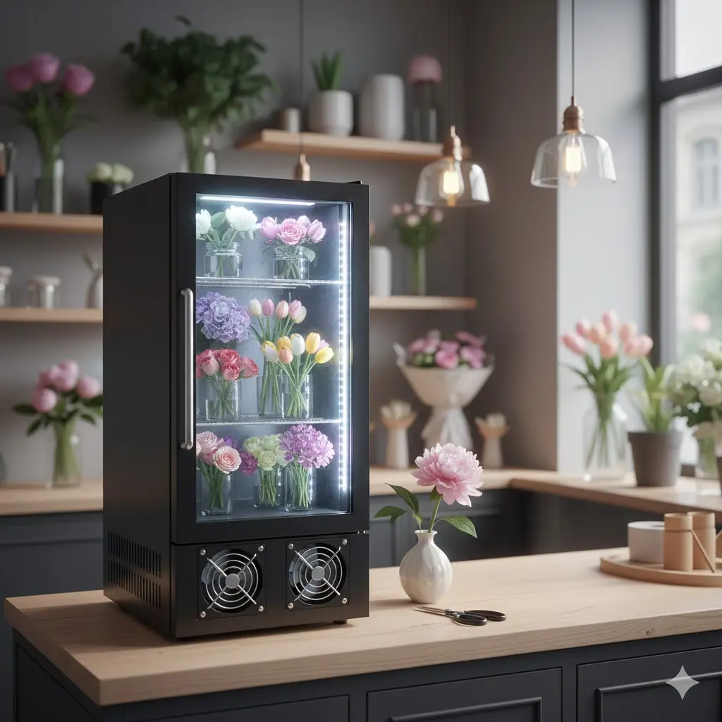 미니 꽃냉장고
