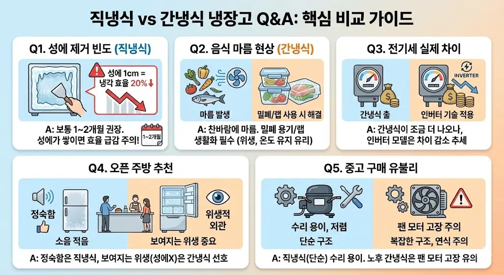 직냉식간냉식차이