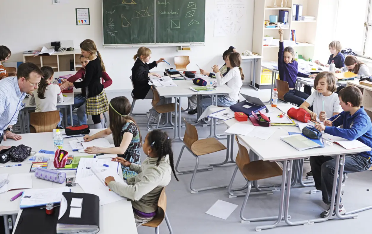 핀란드 수업 모습