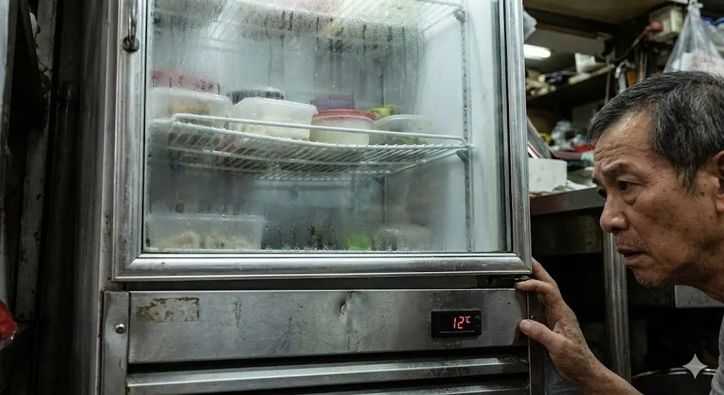 반찬가게 냉장고