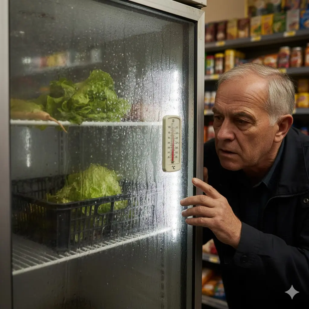 샐러드바 냉장고