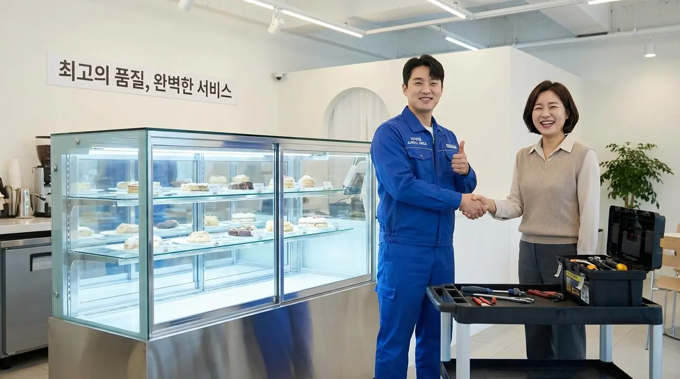 완벽한 설치와 사후 관리에 만족하는 고객과 전문가의 파트너십