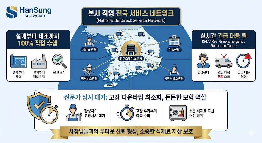 테이블냉장고
