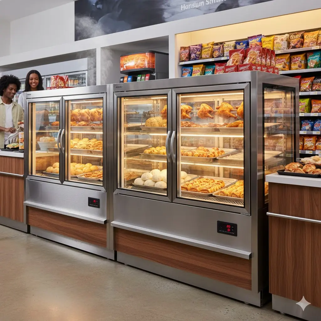 업소용 온장고쇼케이스 맞춤 제작 및 설치 사례