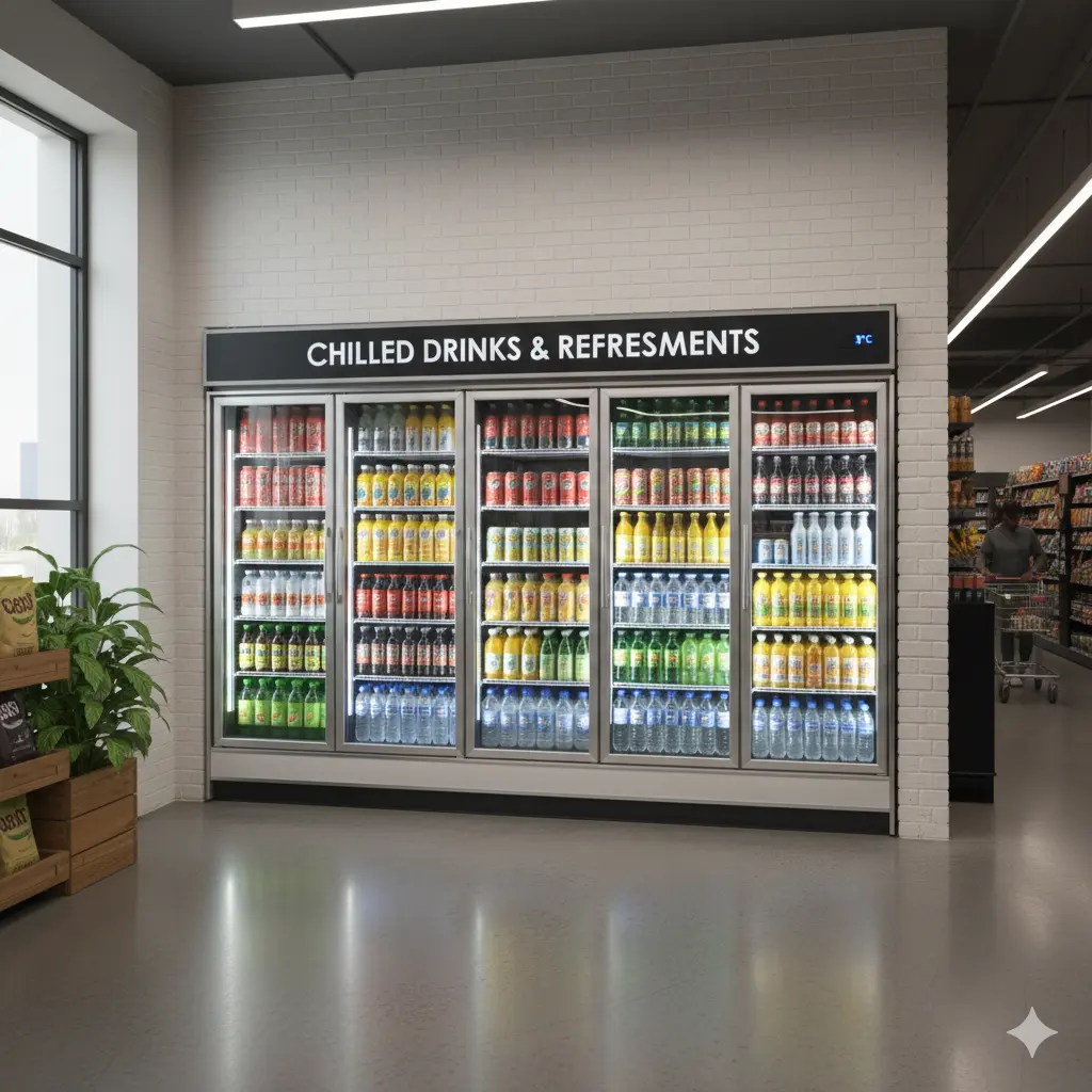 음료 쇼케이스