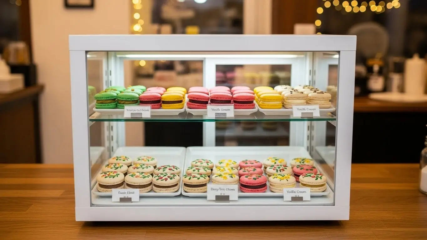 마카롱 쇼케이스