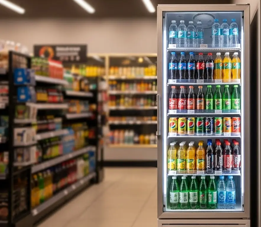 편의점 냉장고