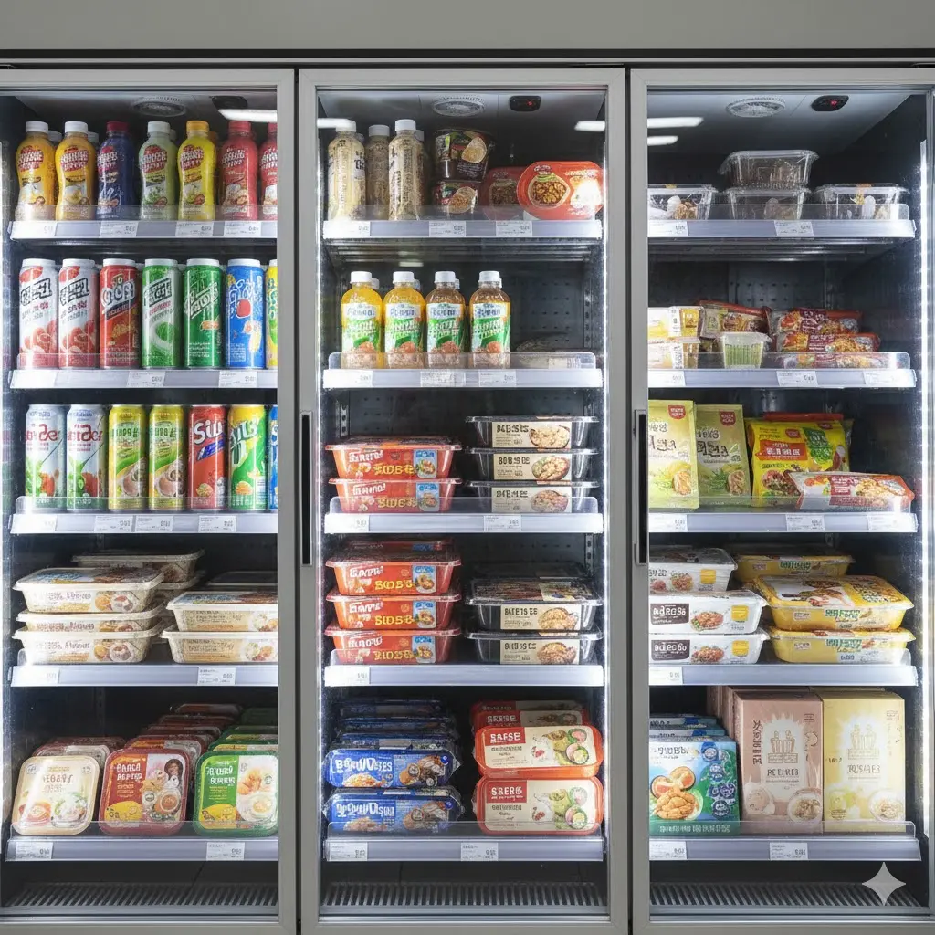 편의점 쇼케이스