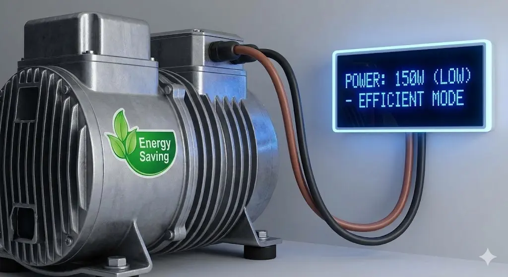 우유냉장고의 핵심인 고효율 인버터 컴프레서와 스마트 제어 패널