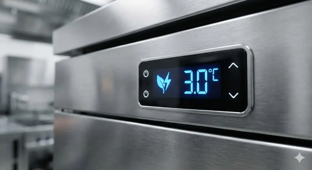 주류 보관 최적 온도를 0.1도 단위로 정밀하게 제어하는 한성쇼케이스 디지털 컨트롤러