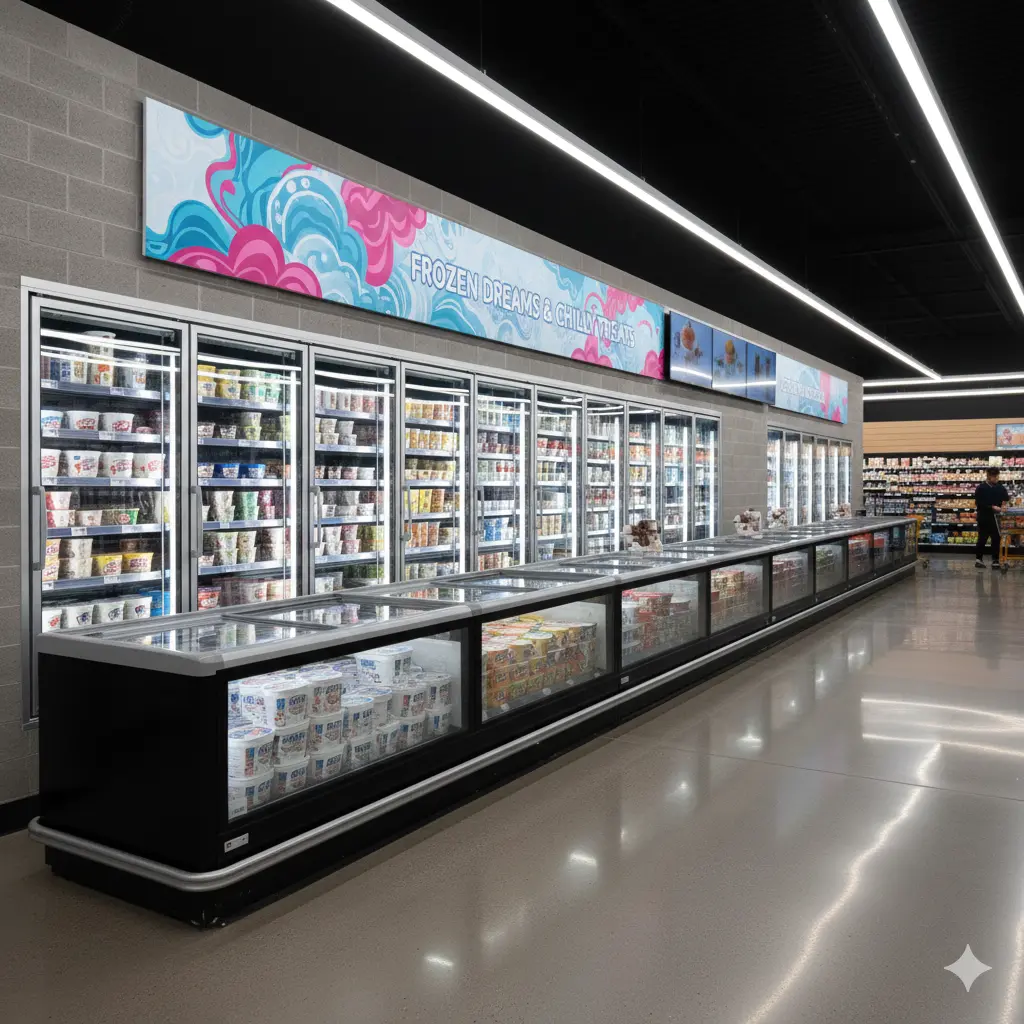 아이스크림 쇼케이스