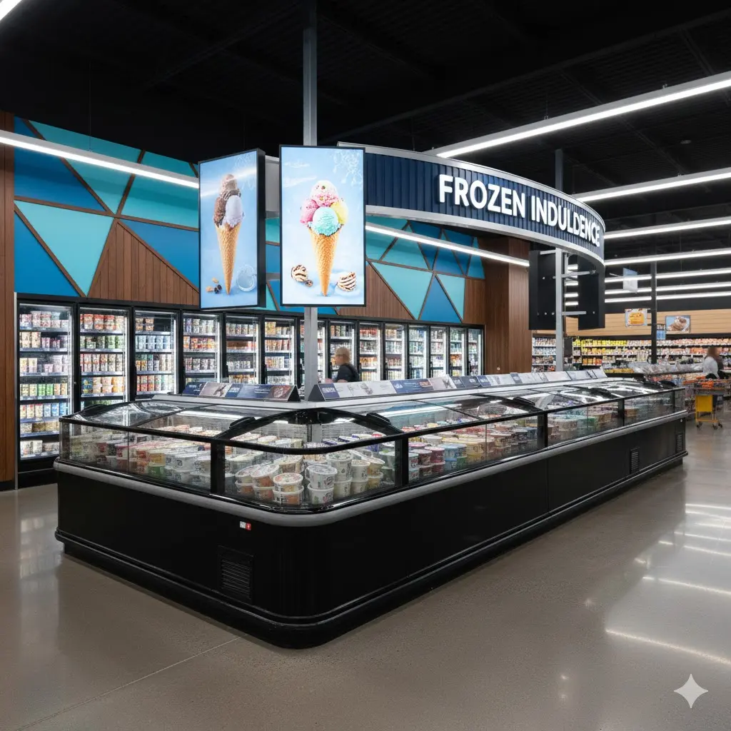 아이스크림 쇼케이스