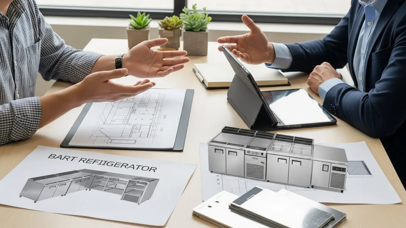 밧드 냉장고 맞춤 제작