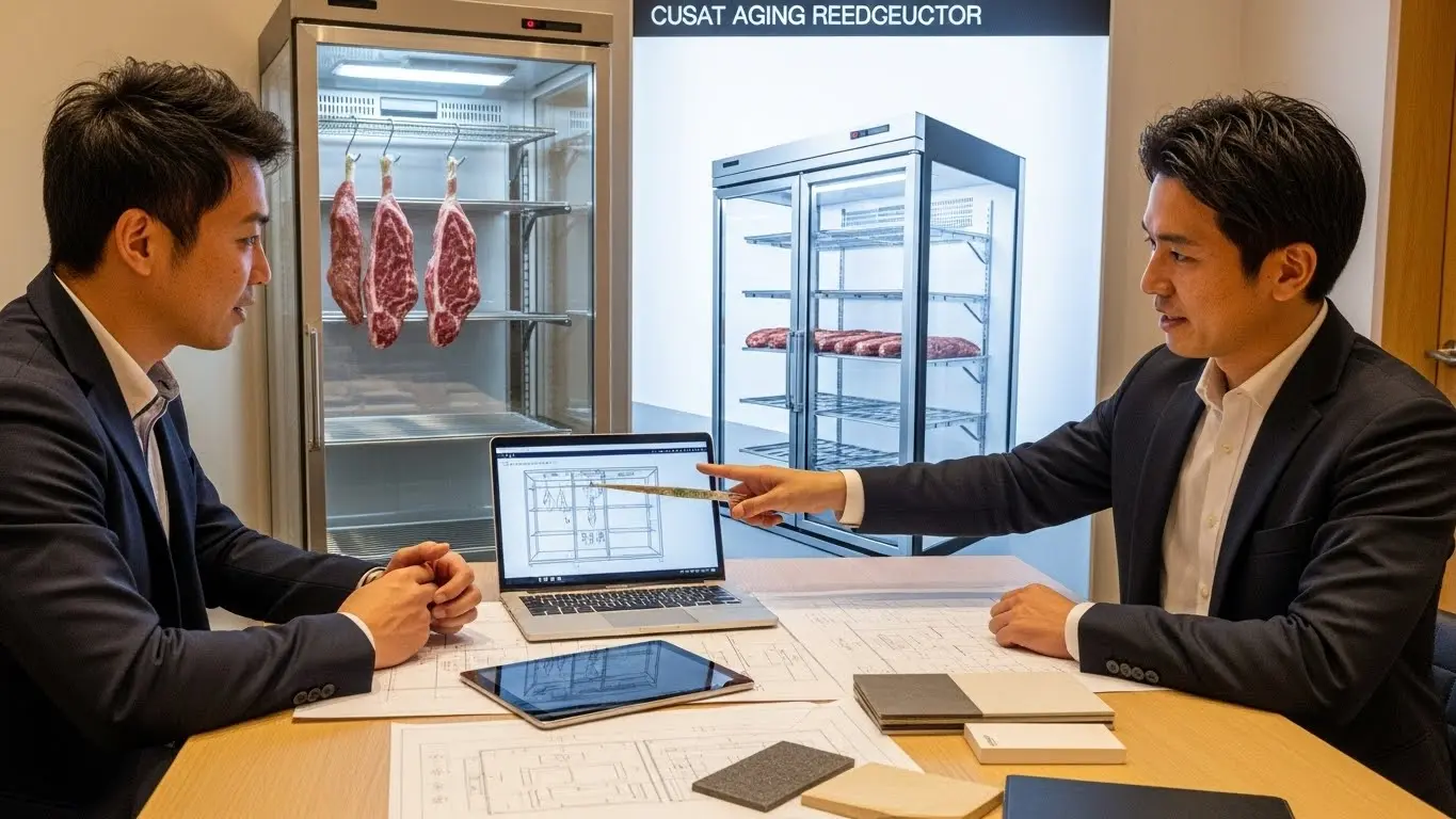 고기 숙성 냉장고