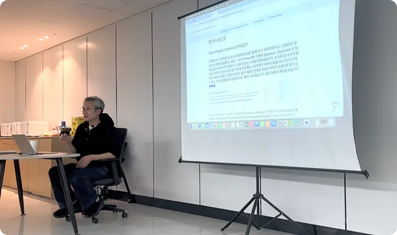 미디어 아티스트이자 AI 인플루언서 최승준 님