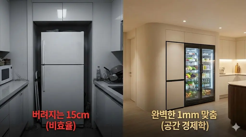 장비가 가구처럼 녹아들어야 합니다.