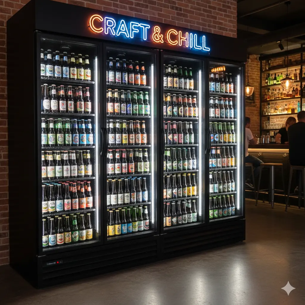 업소용 주류 냉장고