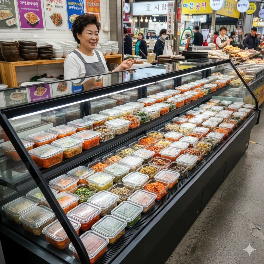반찬 쇼케이스