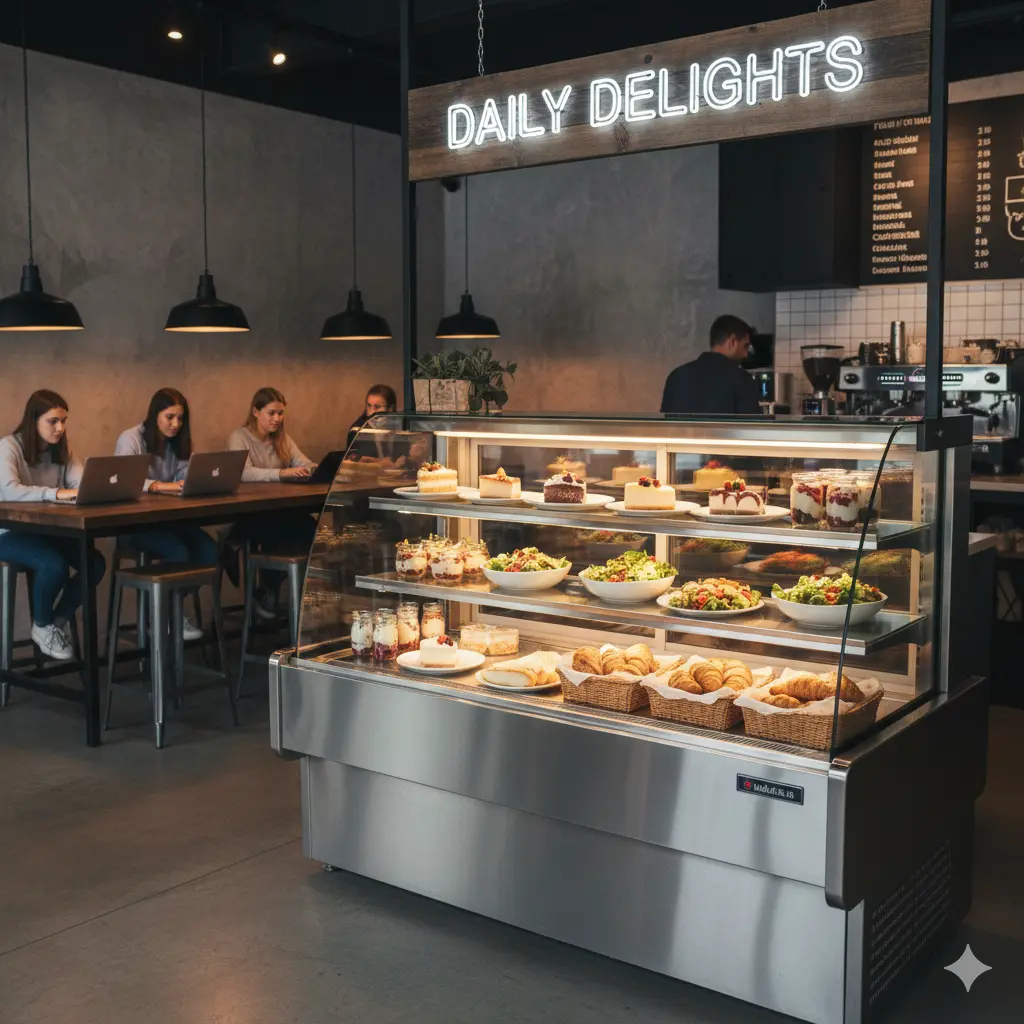 업소용 카페 쇼케이스