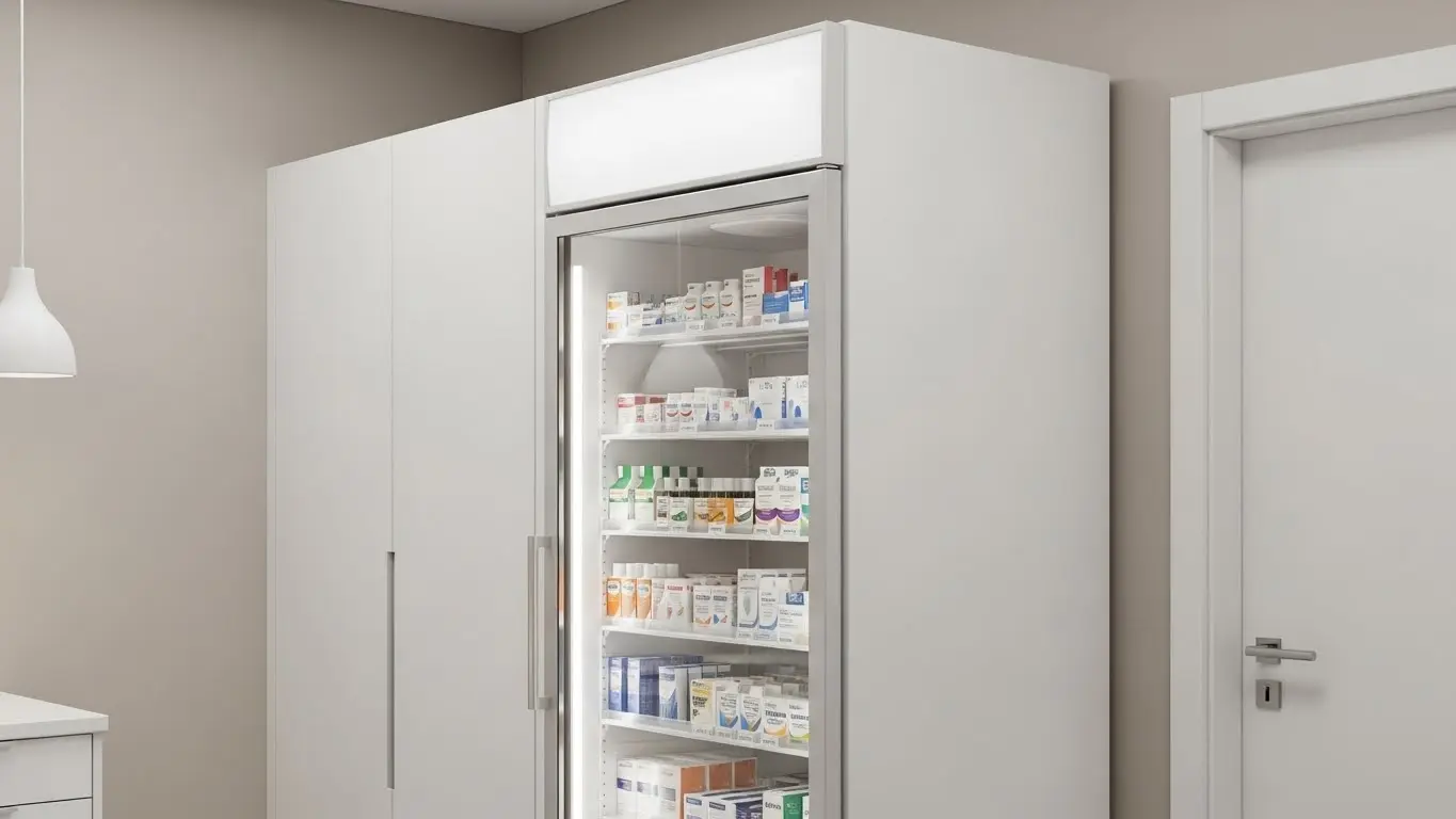 약국 냉장고 